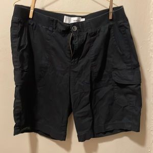 Black 14 cargo shorts